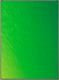 WV0808_2, 3er System 0&deg;-45&deg;, hellgr&uuml;n, gr&uuml;n, 1995, &Ouml;l auf Leinwand, 95 x 70 cm